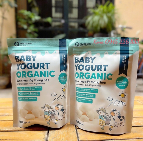 Sữa chua sấy thăng hoa Mục Đồng - set 3 gói tặng 1 gói