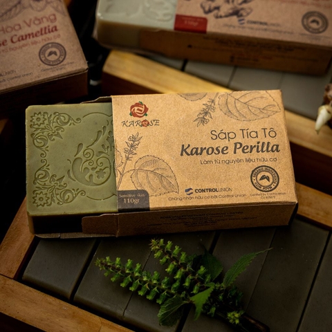 Karose - Sáp tắm tía tô PERILLA 110gr