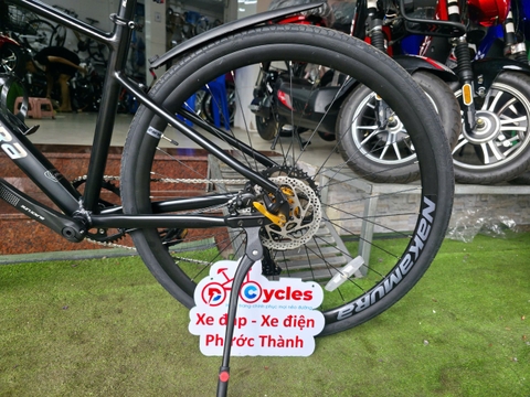 Xe đạp Touring NAKAMURA R800 màu Xanh Lá mờ