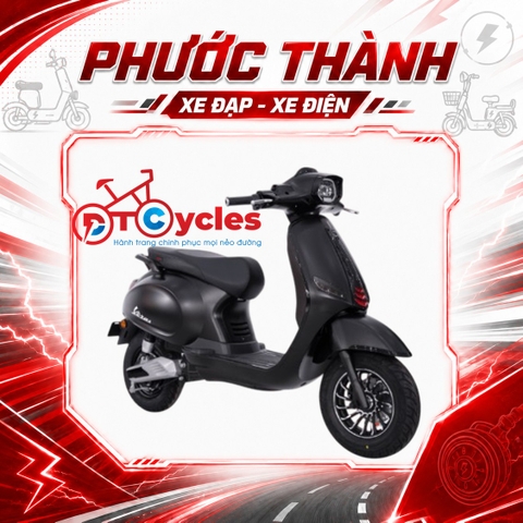 Xe điện JVC VERAS màu Đen Nhám