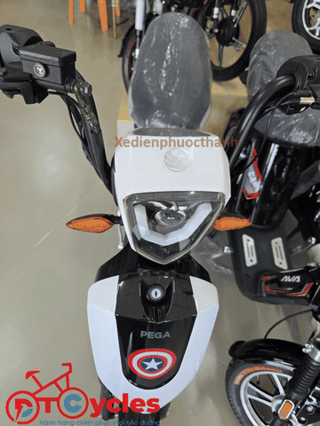 Xe điện Pega Cap AS+ Plus màu Trắng