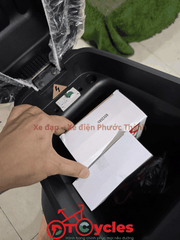 Xe điện Hitasa SEVI màu Đen Nhám
