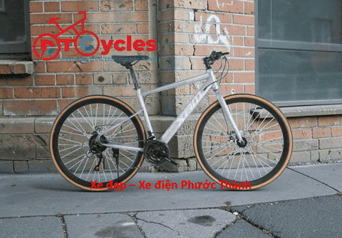 Xe đạp Touring XAM RT700 màu Bạc