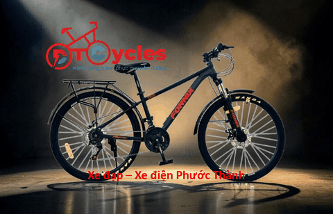 Xe đạp địa hình Fornix KM26 màu Đen-Đỏ