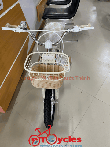 Xe đạp trẻ em nữ Fornix ZN16 màu Xanh Lá