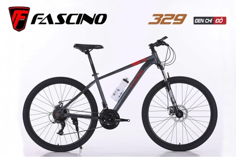 Xe đạp địa hình FASCINO 329 màu Đen chì-Đỏ