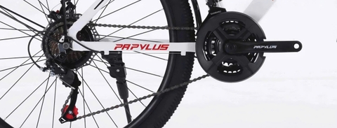 Xe đạp địa hình Papyplus PZ6M màu Trắng-Đỏ