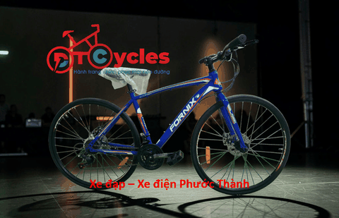Xe đạp Touring Fornix FR307 màu Xanh Dương-Cam