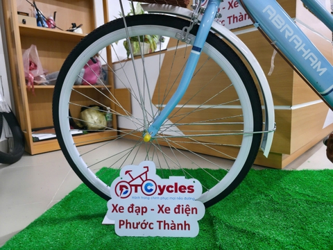 Xe đạp nữ Abraham NU26 - 26 màu Xanh Biển