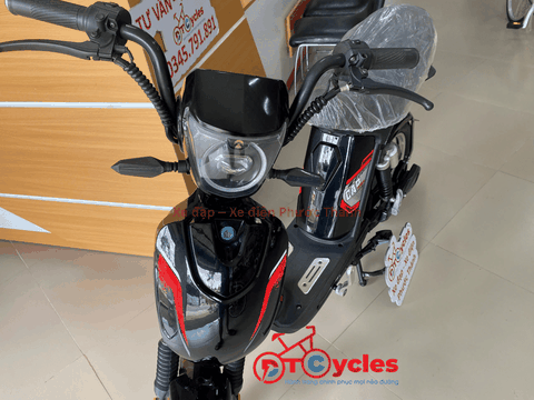 Cap A AVA LUXURY màu Đen-Đỏ