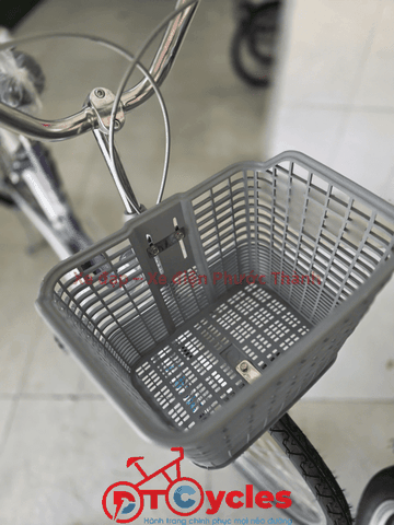 Xe đạp nữ PTCYCLES Windows 580 Sườn đơn thiên nga màu Tím