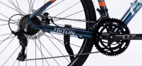 Xe đạp đua Fascino TRITON màu Xanh Tím chuyển màu