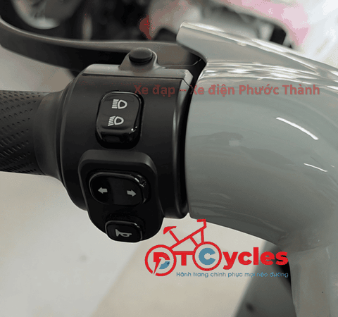 Xe điện JVC G9 SMART V1 màu Xi măng