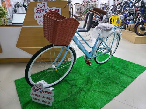 Xe đạp nữ Abraham NU26 - 26 màu Xanh Biển