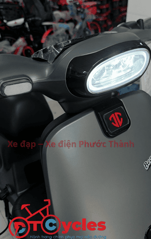 Xe điện JVC G9 NEW màu Xám nhám