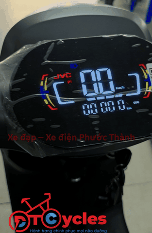Xe điện JVC G9 NEW màu Xám nhám