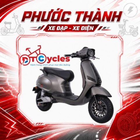 Xe điện JVC VERAS màu Xám Nhám
