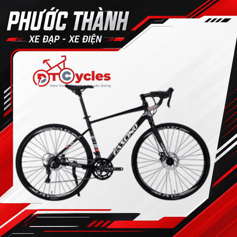 Xe đạp đua Fascino TRITON màu Đen Nhám