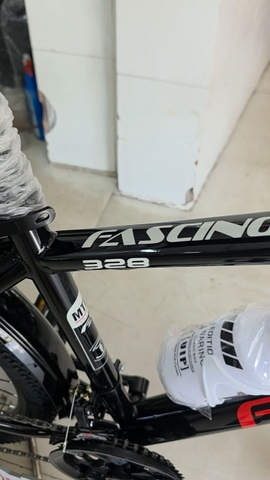 Xe đạp địa hình FASCINO 328 màu Đen-Đỏ