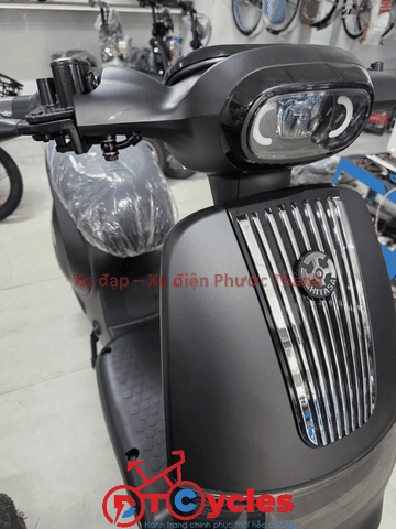 Xe điện Hitasa SEVI màu Đen Nhám