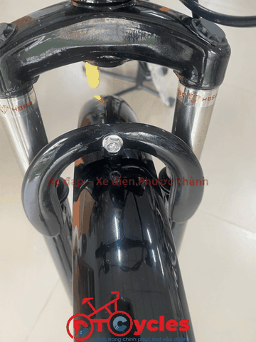 Xe đạp địa hình SMQI Bánh 24 inch 1-Speed màu Đen-Vàng
