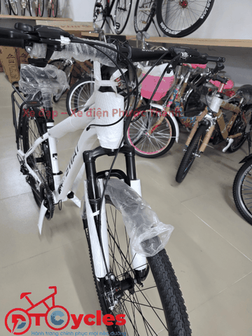 Xe đạp địa hình Fornix SX26 màu Trắng-Đen