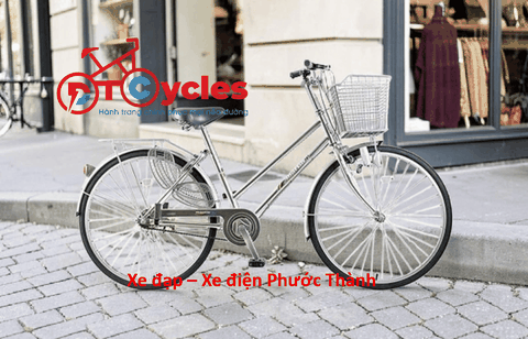 Xe đạp đường phố Martin 107 màu Bạc