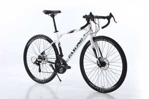 Xe đạp đua FASCINO 828 màu Trắng-Đỏ