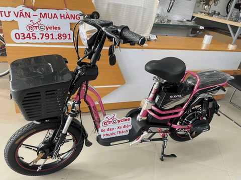 Xe điện Sonsu Ruby 18 2026 màu Hồng