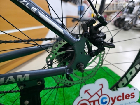 Xe đạp đua Abraham Bánh 700c Hợp Kim màu Xanh Dương mờ