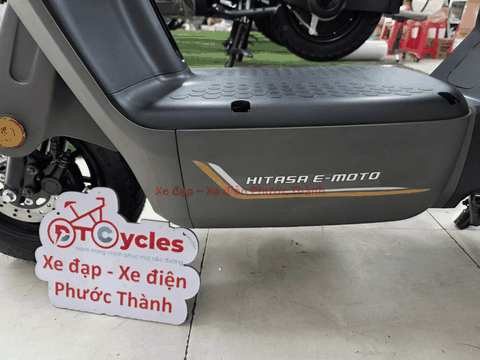 Xe điện Hitasa SEVI màu Xám Nhám