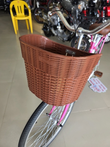 Xe đạp nữ Thống Nhất New 24 2026 màu Hồng