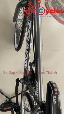 Xe đạp đua TSUNAMI láp ráp Bánh 600 Có đề Hợp kim màu Xám-Bạc