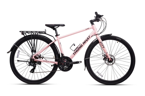 Xe đạp Touring Thống Nhất CPD màu Hồng Nhạt