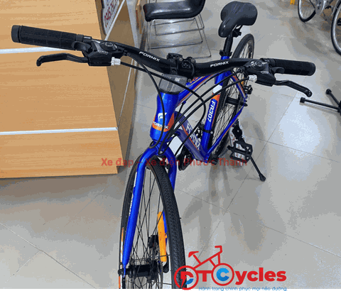 Xe đạp Touring Fornix FR307 màu Xanh Dương-Cam