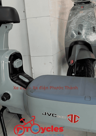 Xe điện JVC G9 SMART V1 màu Xi măng