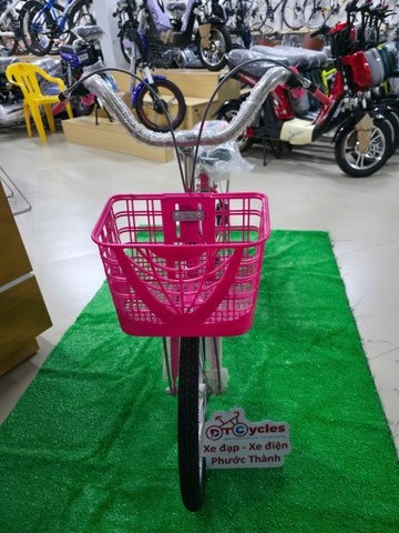 Xe đạp trẻ em nữ Hitasa NU20 màu Đỏ