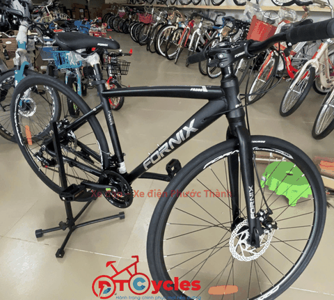Xe đạp Touring Fornix FR200 màu Đen-Xám
