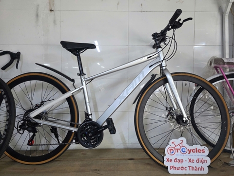 Xe đạp Touring XAM RT700 màu Bạc