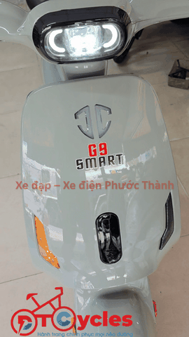 Xe điện JVC G9 SMART V1 màu Xi măng