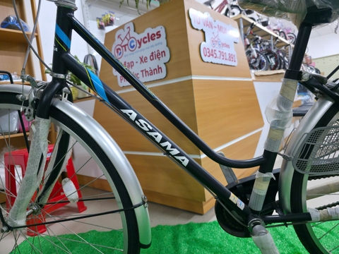 Xe đạp nữ ASAMA DAISY Bộ sưu tập 2019 màu Đen