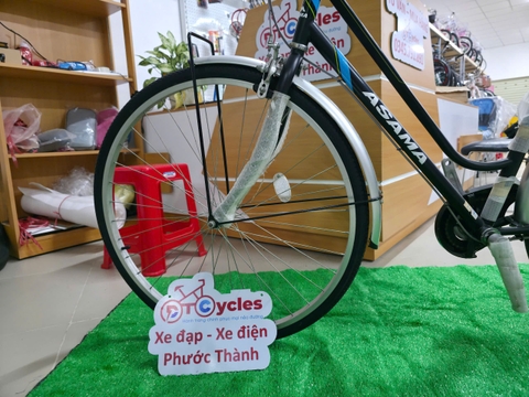 Xe đạp nữ ASAMA DAISY Bộ sưu tập 2019 màu Đen