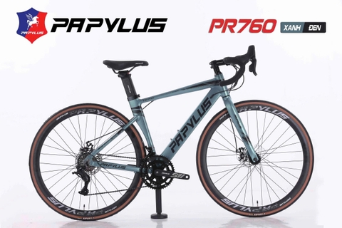 Xe đạp đua PAPYLUS PR760 màu Xanh Đen