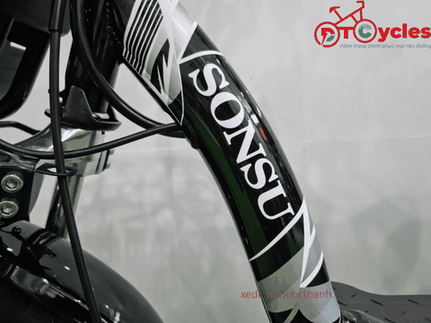 Xe điện Sonsu ECO Sườn cổ điển 18 màu Đen
