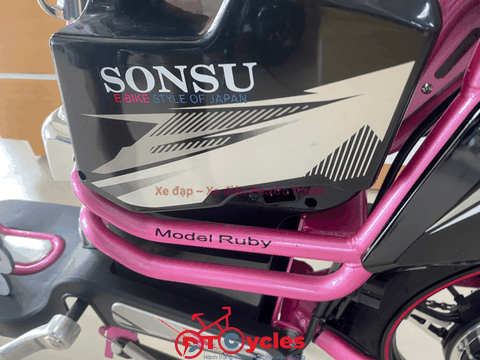 Xe điện Sonsu Ruby 18 2026 màu Hồng