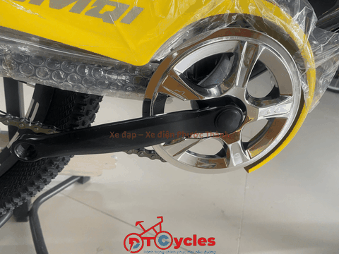 Xe đạp địa hình SMQI Bánh 24 inch 1-Speed màu Đen-Vàng