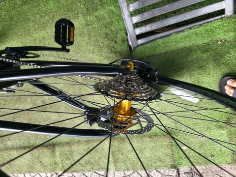 Xe đạp Touring NAKAMURA R800 màu Xanh Lá mờ