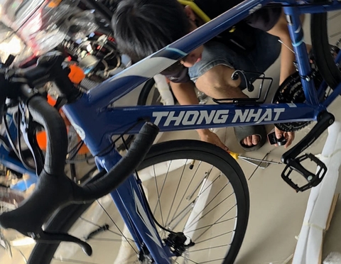 Xe đạp đua Thống Nhất RPD V5 màu Xanh Dương