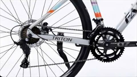 Xe đạp đua Fascino TRITON màu Ghi Sứ