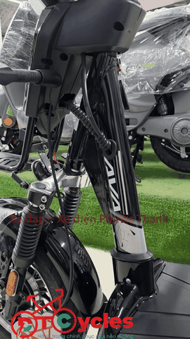 Xe điện AVA M133 2026 màu Đen